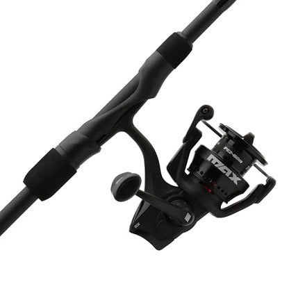 Abu Garcia Max SX Spinning Reel and Fishing Rod Combo - size: 3000 Size Reel - 7' - Medium - 2pc, style: Max Sx (New Model)