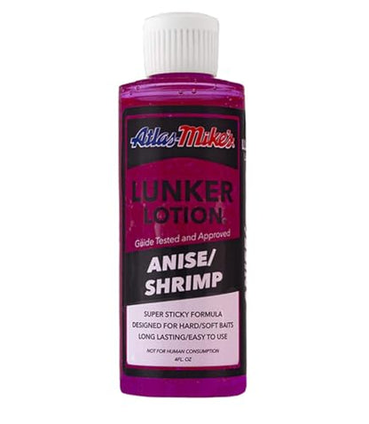 Atlas Mike's Lunker Lotion - color: Red, style: Regular