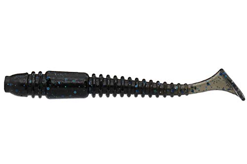 Eurotackle B-Vibe Micro Finesse Swimbait - color: Black