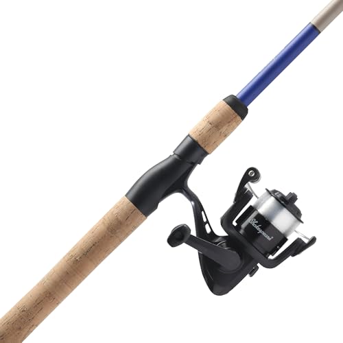 Shakespeare Catch More Fish Spinning Reel and Fishing Rod Combo with Kit - color: Walleye, style: 2024 Model