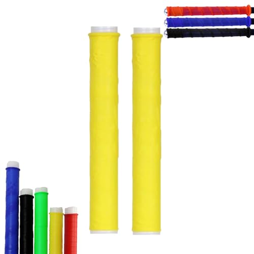 Cold Shrink Handle Wrap, 4.7/6.7/9.4in Cold Shrink Handle Cover Tube,Insulation Non-Slip Waterproof to Fishing Rods, Rackets and Hand Tools - color: Yellow, size: 35cm/13.78in