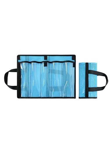 BLUEWING 5 Pockets Tackle Storage Bag for 6in Trolling Lure - style: Model B - 5 Pack 6in Lure