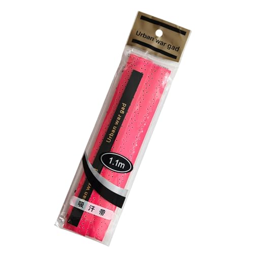 Grip Tape Tennis Racket Antislip Absorb Sweat Band Outdoor Fishing Rod Winding Strap Sport Badminton Squash Tape PU Absorbent Tennis Racket Badminton Grip - color: B