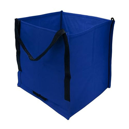 DURASACK Heavy Duty Storage Tote Bag 22-Gallon, Blue | Rugged Woven Polypropylene Moving Bag, Reusable Self-Standing Design, Holds up to 500 Pounds - color: Blue, size: Single