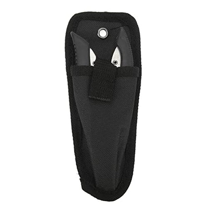 Fishing Pliers Multi Function Lure Pliers with Curved Mouth Stainless Steel Fishing Hook Remover and Line Cutting Scissors Braid Cutters for Outdoor Fishing Durable (Black) - color: Black