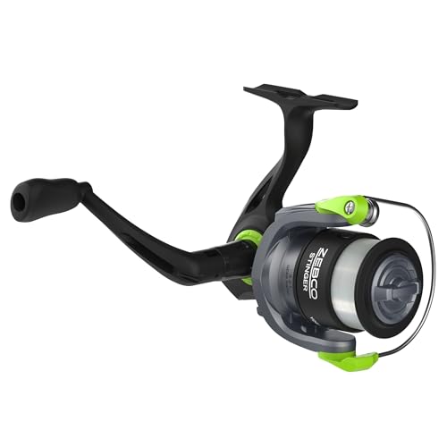 Zebco Stinger Spinning Fishing Reel, 1+1 Bearings Fishing Reel - size: Size 10 Reel