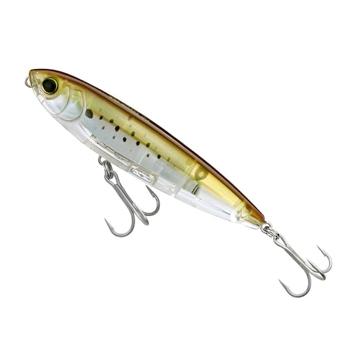 Top Water Fishing Lure for Freshwater and Saltwater, Long Cast Sinking Pencil Lures Artificial Hard Baits with Treble Hook, for Bass Walleye Pike Catfish Musky Perch Fishing Gifts for Family Fishing - color: D