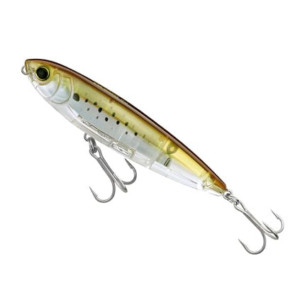 Top Water Fishing Lure for Freshwater and Saltwater, Long Cast Sinking Pencil Lures Artificial Hard Baits with Treble Hook, for Bass Walleye Pike Catfish Musky Perch Fishing Gifts for Family Fishing - color: D
