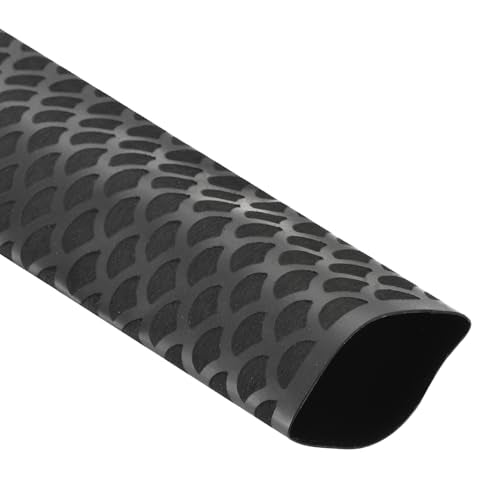 DMiotech Heat Shrink Sleeve Wrap Tubing x Tube Tubing for Fishing Rod Grips and Other Grips, Non Slip - Insulation - Waterproof 40'' Lengths, Dia 35mm Black Scales - color: Black Scales, size: Dia 35mm