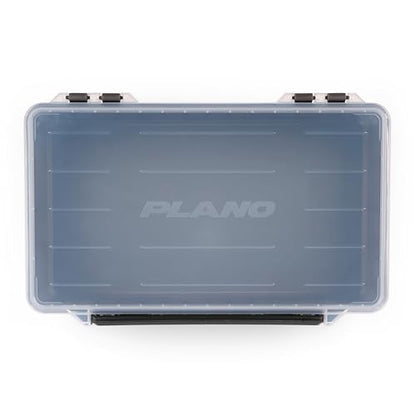 Plano StowAway 3700 Deep Open Stow Tackle Box, with Corrosion-Preventive Rustricor, Single Latch Design, Transparent DuraView Lid, Stackable Storage for Fishing Bait, Lures and Gear - size: 3700 Deep Open, style: New Model