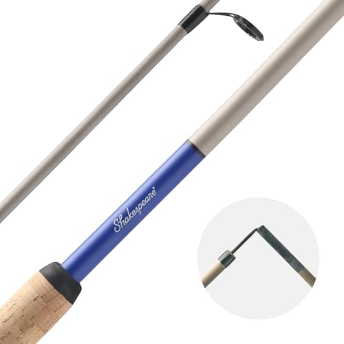 Shakespeare Catch More Fish Spinning Reel and Fishing Rod Combo with Kit - color: Walleye, style: 2024 Model