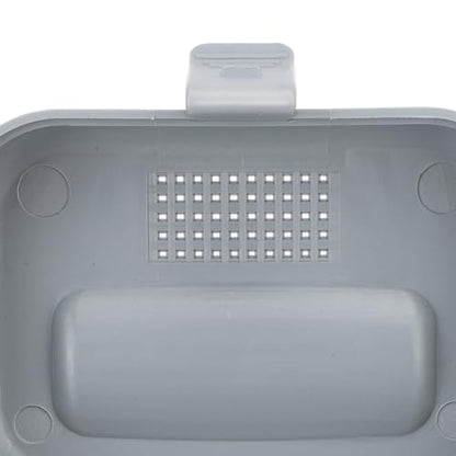 RiToEasysports Fishing Live Bait Box, Bait Cooler Box Plastic Waterproof Worm Bait Holder Heat Resistant Live Bait Container Grey