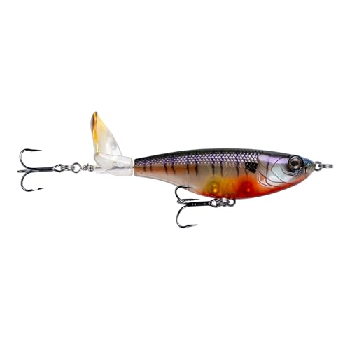 6th Sense – The Scramble Bass Fishing Topwater Fishing Lure with Rotating Tail - color: Bluegilla, size: 126mm