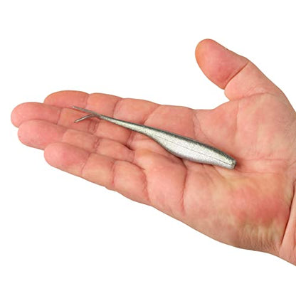 Berkley Gulp! Saltwater Jerk Shad Fishing Soft Bait - color: Green Chrome, size: 5"