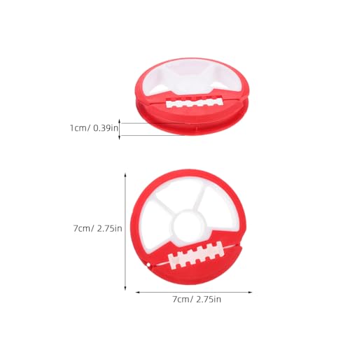 LIOOBO Silicone Main Line Box Spools Fishing Tackle Kit Box Trout Gear Line Holder for Easy Storage Random Color
