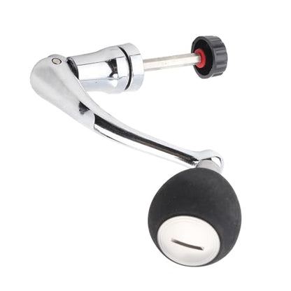 Reel Replacement Power Handle Metal Rocker Arm Grip for Spinning Fishing Reel (4000 5000 6000 Large Size) - color: Silver, size: 4000 5000 6000 large size