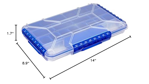 Flambeau Slim Waterproof Tuff Tainer Terminal Box - size: 5000/3700, style: 14 Removeable Caps