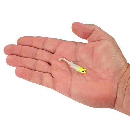 Berkley PowerBait Minnotator Fishing Soft Bait - color: Lemon Head Glow, size: 2 in - 1/16 oz