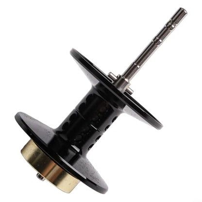 Baitcasting Reel Spool Replacement, Metal Line Cup Assembly, Fishing Reel Part for Tatula CS Salamandura 150, Black Gold Red Purple - color: gold