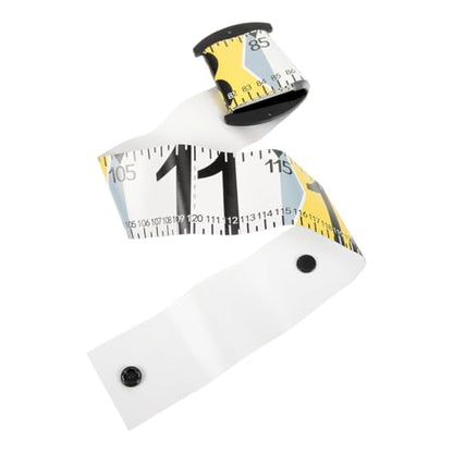 Kisangel 2pcs Foldable Ruler Fish Measuring Board Compact and Lightweight Tool for Accurate Fish Measurement for Fishing Trips Portable Fishing Accessory Easy to Use