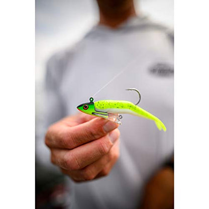 Berkley Gulp! Alive! Minnow Fishing Soft Bait - color: Luma Glow, size: 1in - Jar