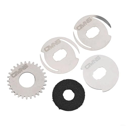 Fishing Baitcasting Reel Drag Clicker Kit Washer Sprocket Carbon Brake Pad Pressure Plate Repair Parts for SLX Right Hand Water Drop Wheel Stainless Steel