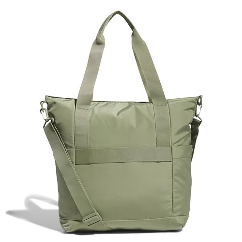 adidas All Me Tote - color: Tent Green/Gold Metallic