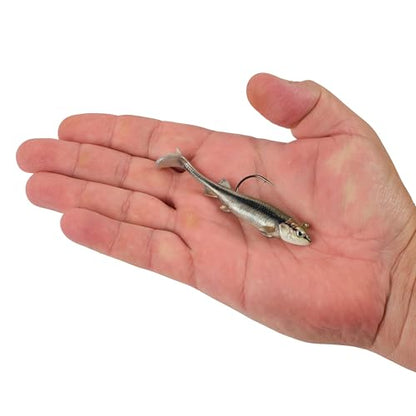 Berkley PowerBait Minnotator Fishing Soft Bait - color: HD Blacknose Shiner, size: 3.5 in - 3/8 oz