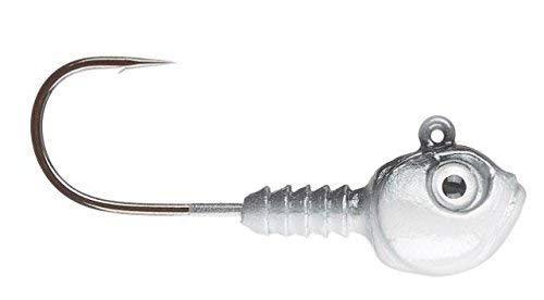 Dirty Jigs Guppy Jig Head, 1/0 Hook - USA Made, 1/8-3/8oz, 3 Count - color: Gizzard Shad, size: 3/8oz