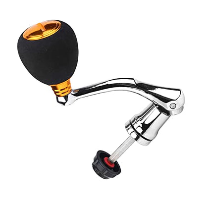 Reel Replacement Power Handle Metal Rocker Arm Grip for Spinning Fishing Reel (4000 5000 6000 Large Size) - color: Gold, size: 4000 5000 6000 large size