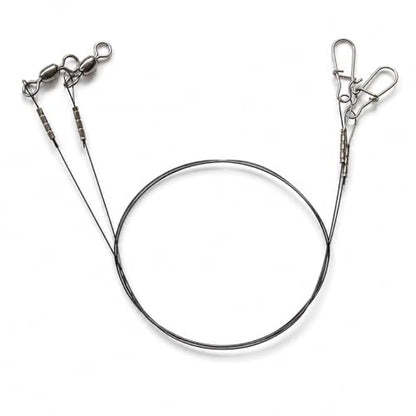 Premium Fishing Lure Steel Leader Wire – Strong Anti-Bite Stainless Steel Fishing Line for Bass, Pike, and Saltwater