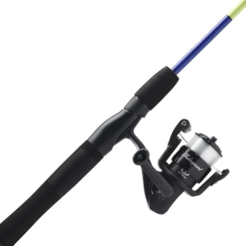 Shakespeare Catch More Fish Spinning Reel and Fishing Rod Combo with Kit - color: Lake/Pond - Yellow, style: 2024 Model