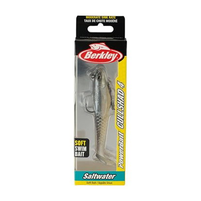 Berkley PowerBait Saltwater Pre-Rigged Cullshad Fishing Soft Bait - color: Black Shad, size: 4 in (0.5 oz)