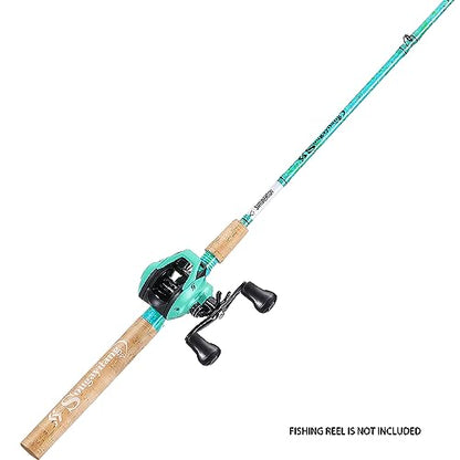 Sougayilang Fishing Rods Ultra Light Rods 2 Pieces Cork Handle Spinning &Baitcasting Rod for Trout Crappie -5'6"