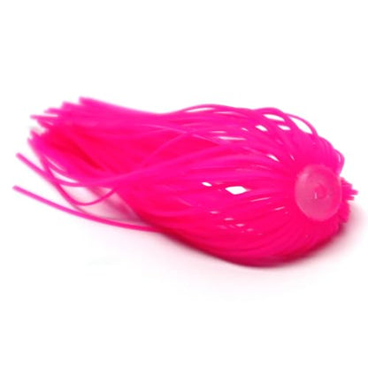 Harmony Fishing – Quick Change Umbrella Skirts for Fishing Jigs, Spinnerbaits, Buzzbaits, Lures, Baits (10 Pack) - color: Hot Pink