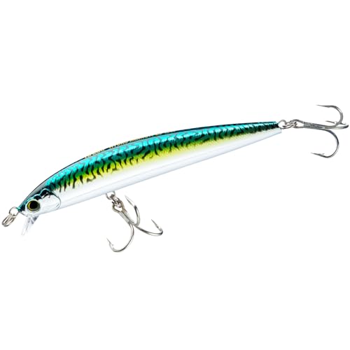 YO-Zuri Salt Lure HydroMinnow LC Floating 150mm/170mm Center of Gravity Transfer - color: Green mackerel, style: Modern