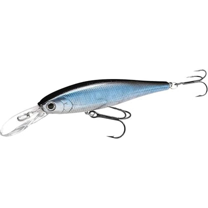 LUCKY CRAFT Pointer 78DD Freshwater Fishing Lure and Gear for Bass & Trout, 3 inch Deep Diving Suspending Jerkbait Fishing Line, Pressure-Ready Fish Bait, Premium Gear for Tackle Box, - color: 052 Aurora Black