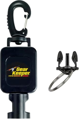 Gear Keeper Scuba Retractable Lanyard for Dive Console & Depth Gauge - Keeps Scuba Gear Secure & Accessible - Made in USA - size: Chest Mount (Mini), style: Hd Rotating Snap Clip