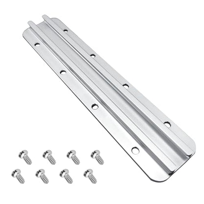 Aluminum Kayak Track, Kayak Rail for Fishing Rod Holder, Kayak Rail Track for Paddle Holders, Kayak Gear Track Accessories for Cup Holder, Kayak Accessories Mount Track - size: 8 Inch