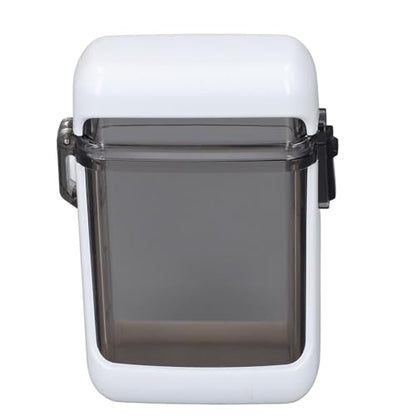 Pocket Case, Transparent Sealing Multifunctional Badge Holder Case with Lanyard for ID Cards Keys, Ideal for Swimming Rafting Beach Outdoor (White) - color: White