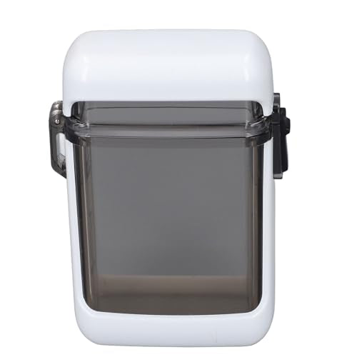 Pocket Case, Transparent Sealing Multifunctional ID Card Badge Holder with Lanyard, Airtight Rubber Seal for Swimming Rafting Beach Outdoor Sports (White) - color: White