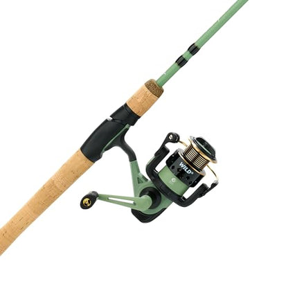 Shakespeare Wild Spinning Rod and Reel Combo - size: 7' - Light - 2pc