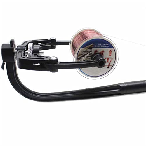 Electric Wire Stripper Machine, Fishing Line Winder Spooler Machine Spinning Reel Spooling Station System Multifunction Portable Manual Winding Coil Cable Tools for Leftover Cable Recycling