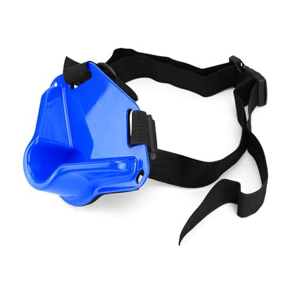 SANLIKE 2PCS Adjustable Fishing Fighting Belt ABS Rod Waist Support Tackle | Soft EVA cushion eases belly pressure, quick adjust waist strap, deep rod slot, bonus metal clip for small tackle storage - color: Blue Fishing Belt-- 2pcs