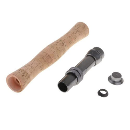 TEAMWILL Fly Fishing Rod Handle Composite Cork Grip Rod Building and Seat Set - style: Model 2