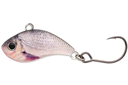 Eurotackle Z-Viber Original - Ultra Light and Ice Fishing Lure - Lipless Crankbait - 1/16oz Rattle Bait (1") - color: Real Bait Fish "Match The Hatch"