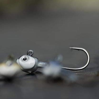 Dirty Jigs Guppy Jig Head, 1/0 Hook - USA Made, 1/8-3/8oz, 3 Count - color: Tennessee Shad, size: 3/16oz