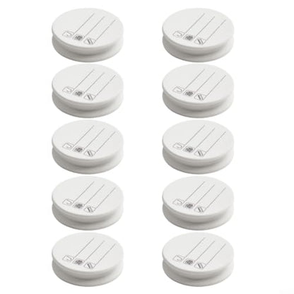 EVA Foam Spools for Carp Fishing Rigs, 10PCS Line Leader Winders and Hook Storage Boards, Lightweight Rig Wire Winding Organizer Box
