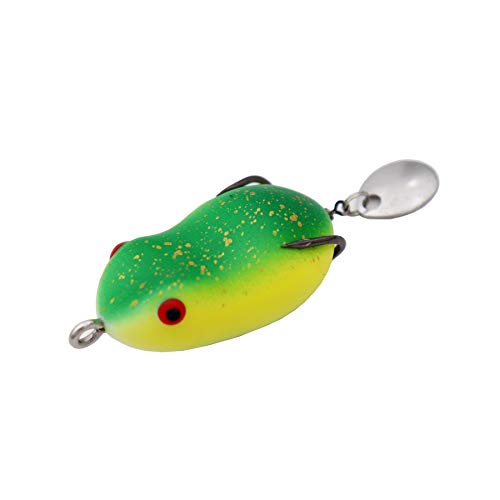 Topwater Fishing Lure Bass Fishing Frog Fishing Hollow Body Frog Bass Pike Snakehead Lure Bait - color: 4cm/7.5g