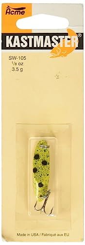 Acme Kastmaster Fishing Lure Hammered Gold 1 Oz - color: Frog, size: 1/2 oz.